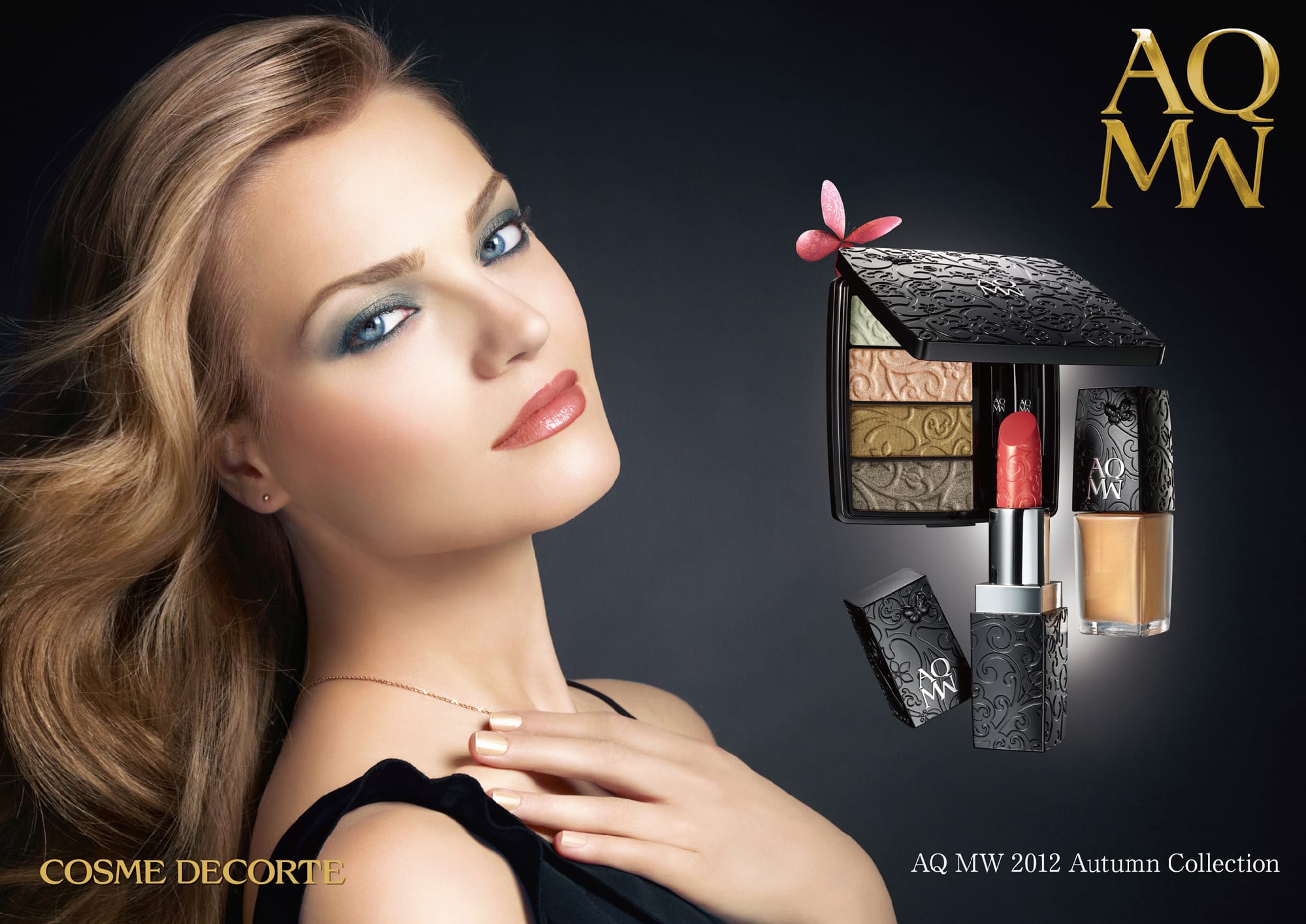 COSME DECORTE AQMW (Makeup Cosmetics) Advertisement /Branding アートディレクター : マルセルワンダース、クリエイティブディレクター : 官浪辰夫
